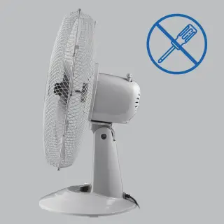ARDES 5ST40G Asztali ventilátor 40cm - szürke